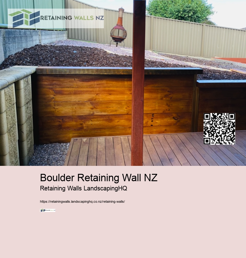 Boulder Retaining Wall NZ