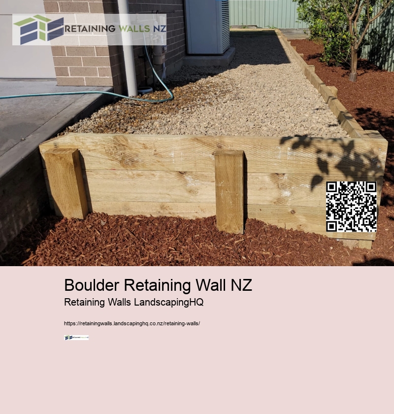 Off Form Concrete Retaining Wall