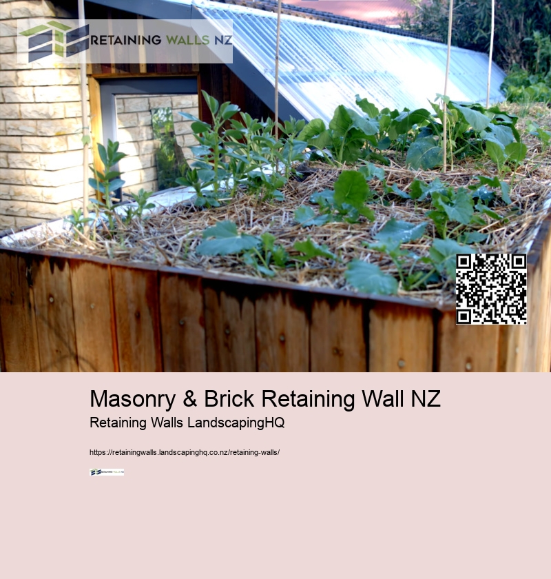 Concrete Retaining Wall Or Blocks