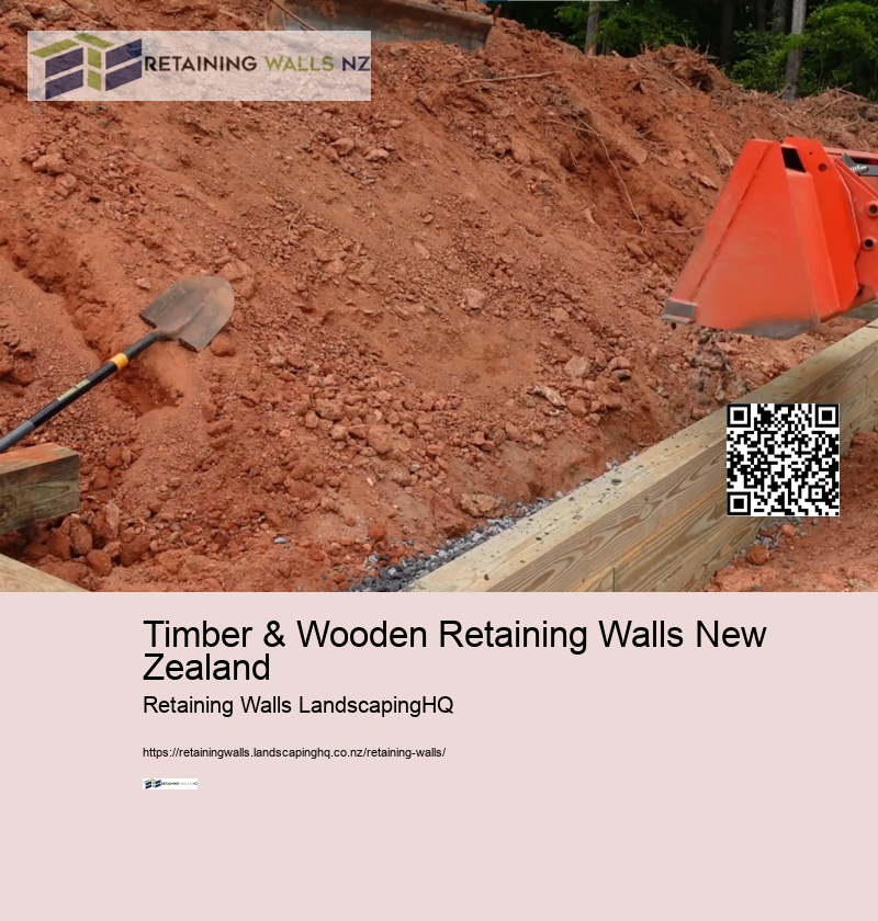 Timber & Wooden Retaining Walls New Zealand